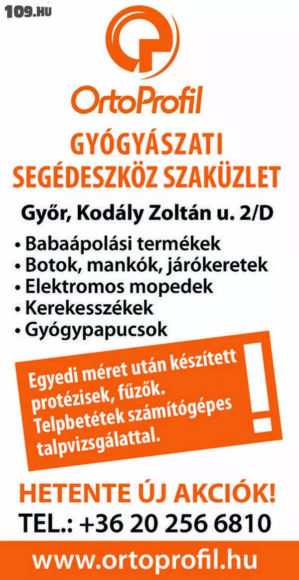 Liftreklám Győr gyakori méret 10x20 cm